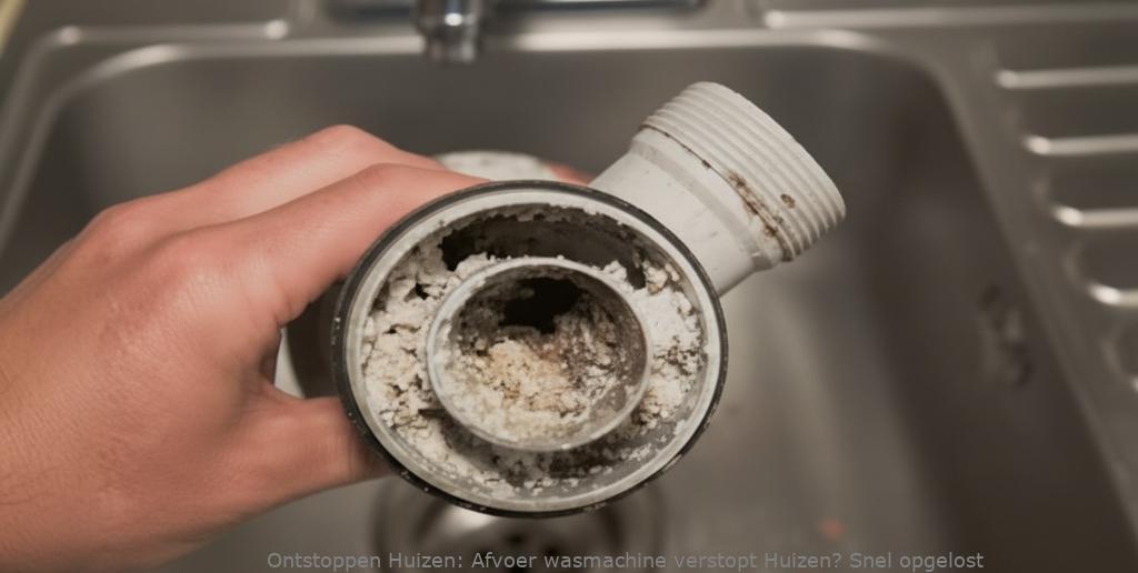 Afvoer wasmachine verstopt Huizen? Snel opgelost