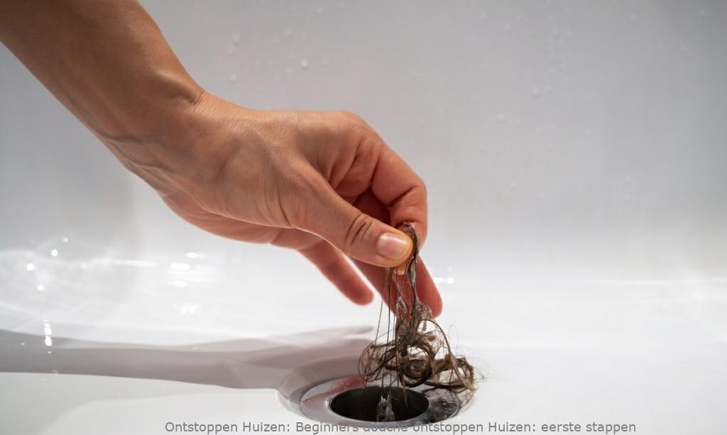 Beginners douche ontstoppen Huizen: eerste stappen