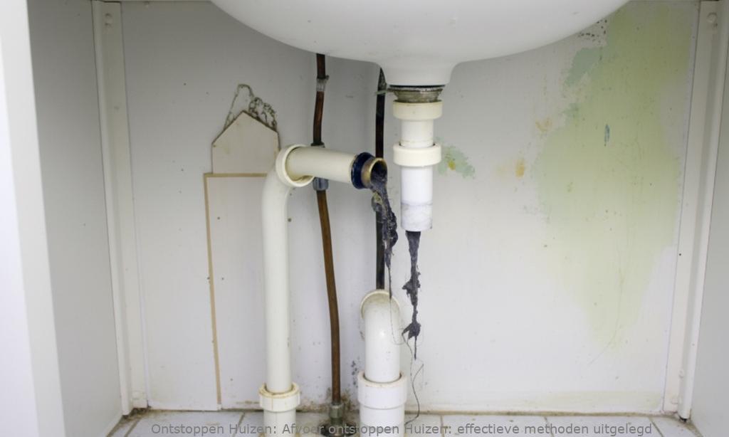 Afvoer ontstoppen Huizen: effectieve methoden uitgelegd