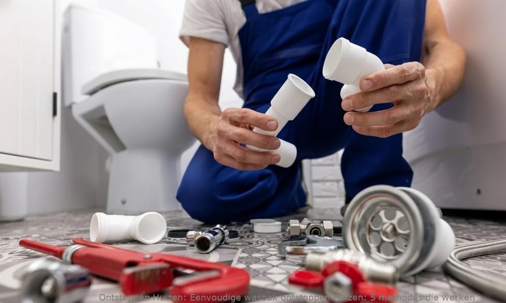 Eenvoudige wasbak ontstoppen Huizen: 5 methodes die werken