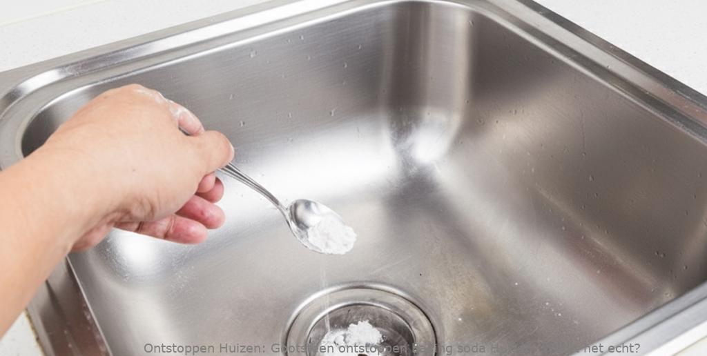 Gootsteen ontstoppen baking soda Huizen: Werkt het echt?