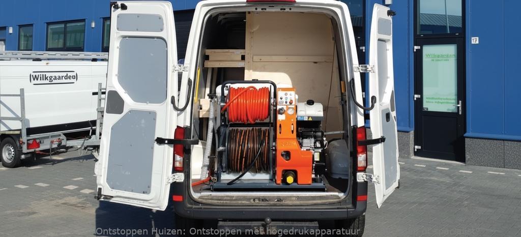 Ontstoppen met hogedrukapparatuur Huizen: Zelf of specialist?