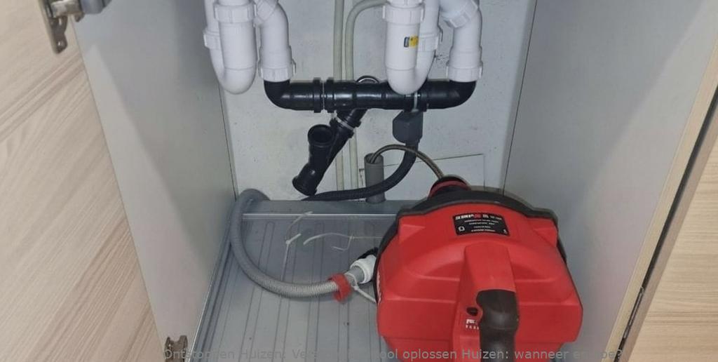 Verstopping riool oplossen Huizen: wanneer en hoe?