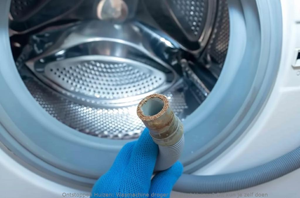Wasmachine droger verstopt Huizen? Dit kun je zelf doen